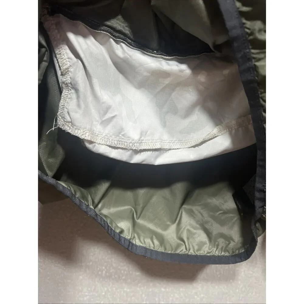 The North Face Boys Packable Windbreaker Anorak Jacket Camo Green Size XL 18/20